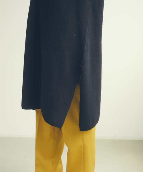 CRAFT STANDARD BOUTIQUE（クラフトスタンダードブティック）の「ジレニットワンピース　＊◇（ベスト・レディース・ブラック/モカ/オリーブ・FREE）」の8枚目の写真