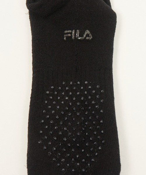 FILA（フィラ）の「【FILA GOLF/フィラゴルフ】ロゴ入り クルーソックス/持続消臭（ソックス/靴下・メンズ・ブラック/ネイビー/カーキ・FREE）」の9枚目の写真