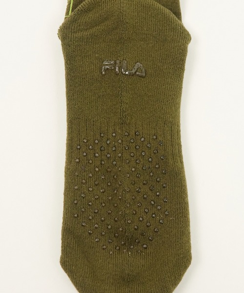 FILA（フィラ）の「【FILA GOLF/フィラゴルフ】ロゴ入り クルーソックス/持続消臭（ソックス/靴下・メンズ・ブラック/ネイビー/カーキ・FREE）」の8枚目の写真