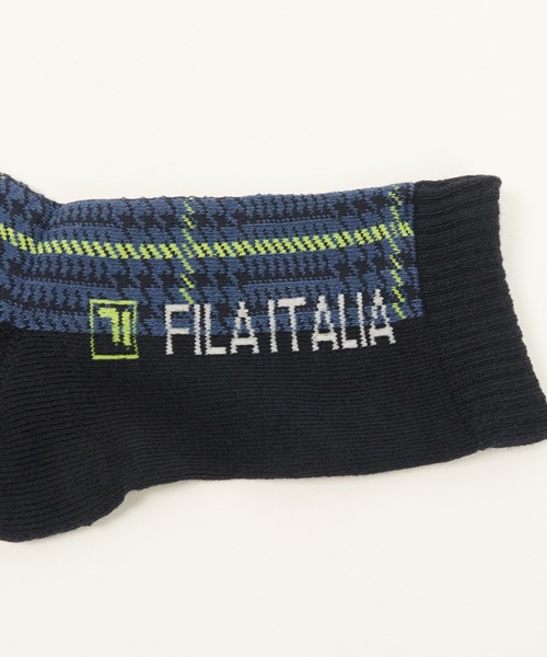 FILA（フィラ）の「【FILA GOLF/フィラゴルフ】ロゴ入り クルーソックス/持続消臭（ソックス/靴下・メンズ・ブラック/ネイビー/カーキ・FREE）」の12枚目の写真
