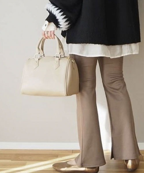 Shelly island（シェリーアイランド）の「ボストンバッグ（ボストンバッグ・レディース・グリーン/ベージュ/ブラック・FREE）」の3枚目の写真