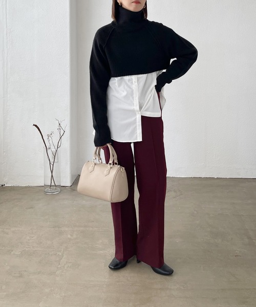 Shelly island（シェリーアイランド）の「ボストンバッグ（ボストンバッグ・レディース・グリーン/ベージュ/ブラック・FREE）」の20枚目の写真