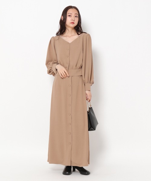 mysty woman(ミスティウーマン)の「楊柳フェミニンブラウス 236585(シャツ/ブラウス・レディース・ブラック/グリーン/キャメル・FREE)」の14枚目の写真