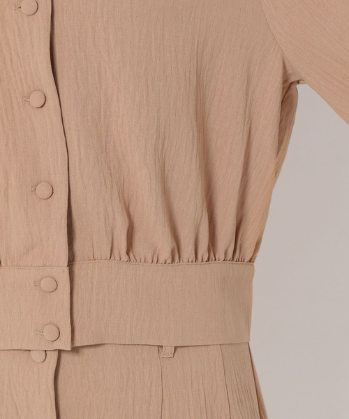 mysty woman(ミスティウーマン)の「楊柳フェミニンブラウス 236585(シャツ/ブラウス・レディース・ブラック/グリーン/キャメル・FREE)」の18枚目の写真