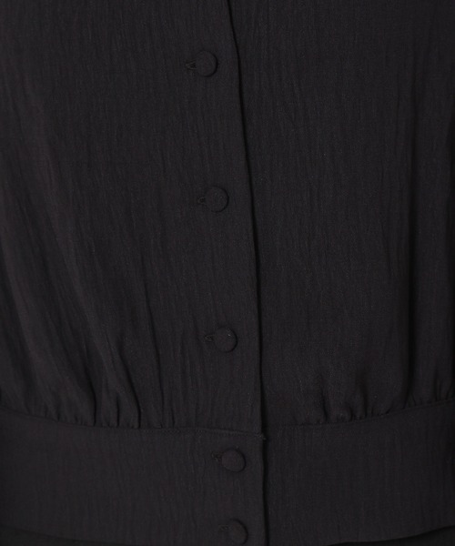 mysty woman(ミスティウーマン)の「楊柳フェミニンブラウス 236585(シャツ/ブラウス・レディース・ブラック/グリーン/キャメル・FREE)」の12枚目の写真