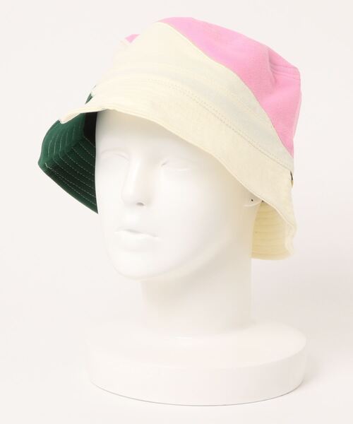 GOLF WANG(ゴルフワン)の「GOLFWANG/ゴルフワン/パネルバケットハット/TRI Panel BucketHat(ハット・メンズ・ブラウン/ピンク・FREE)」の4枚目の写真
