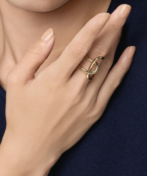 ciite'（シーテ）の「ビッグヒネリクロスリング（リング・レディース・シルバー/ゴールド・FREE）」の13枚目の写真