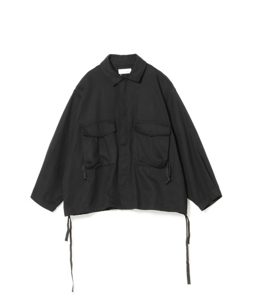 chuclla(チュクラ)の「【chuclla】【2021/AW】Cotton soutien collar jacket chwt21a01(その他アウター・レディース・クリーム/ブラック・FREE)」の15枚目の写真