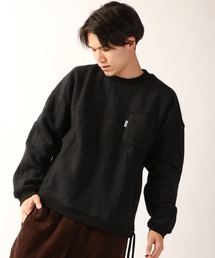 JRD by JARLD（ジェイアールディーバイジャールド）の「【JRD by JARLD】焚火難燃加工ミニボアプルオーバー（スウェット・メンズ）」