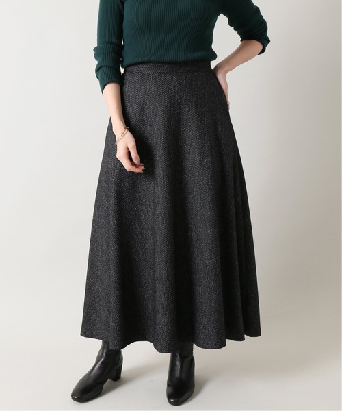 IENA（イエナ）の「Sustaina Tweed フレアスカート◆（スカート・レディース・ブラック/グレー・34/40/38/36）」の19枚目の写真
