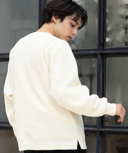 coen（コーエン）の「FreeSpeech(フリースピーチ)別注クルーネックフリース（スウェット・メンズ・ブラック/ベージュ/グレー/オフホワイト/オリーブ/オレンジ・SMALL/MEDIUM/LARGE/X-LARGE）」の7枚目の写真