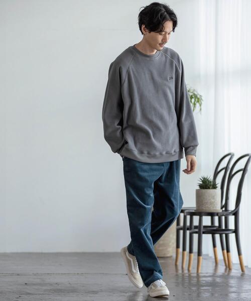 coen（コーエン）の「FreeSpeech(フリースピーチ)別注クルーネックフリース（スウェット・メンズ・ブラック/ベージュ/グレー/オフホワイト/オリーブ/オレンジ・SMALL/MEDIUM/LARGE/X-LARGE）」の15枚目の写真