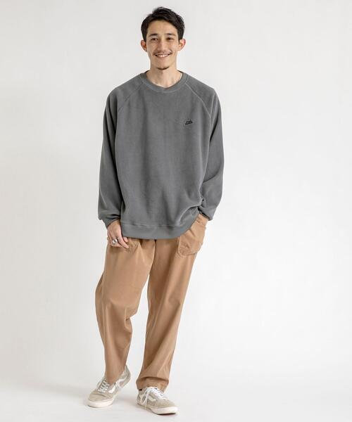 coen（コーエン）の「FreeSpeech(フリースピーチ)別注クルーネックフリース（スウェット・メンズ・ブラック/ベージュ/グレー/オフホワイト/オリーブ/オレンジ・SMALL/MEDIUM/LARGE/X-LARGE）」の16枚目の写真