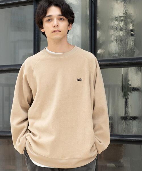 coen（コーエン）の「FreeSpeech(フリースピーチ)別注クルーネックフリース（スウェット・メンズ・ブラック/ベージュ/グレー/オフホワイト/オリーブ/オレンジ・SMALL/MEDIUM/LARGE/X-LARGE）」の17枚目の写真