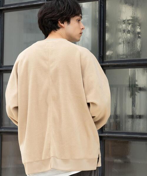 coen（コーエン）の「FreeSpeech(フリースピーチ)別注クルーネックフリース（スウェット・メンズ・ブラック/ベージュ/グレー/オフホワイト/オリーブ/オレンジ・SMALL/MEDIUM/LARGE/X-LARGE）」の18枚目の写真