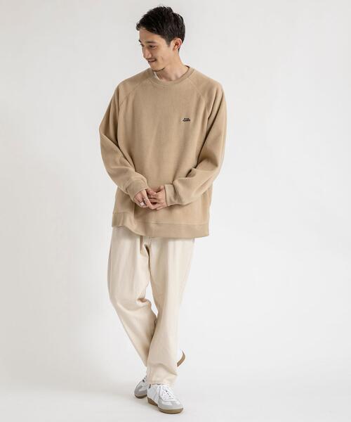 coen（コーエン）の「FreeSpeech(フリースピーチ)別注クルーネックフリース（スウェット・メンズ・ブラック/ベージュ/グレー/オフホワイト/オリーブ/オレンジ・SMALL/MEDIUM/LARGE/X-LARGE）」の21枚目の写真