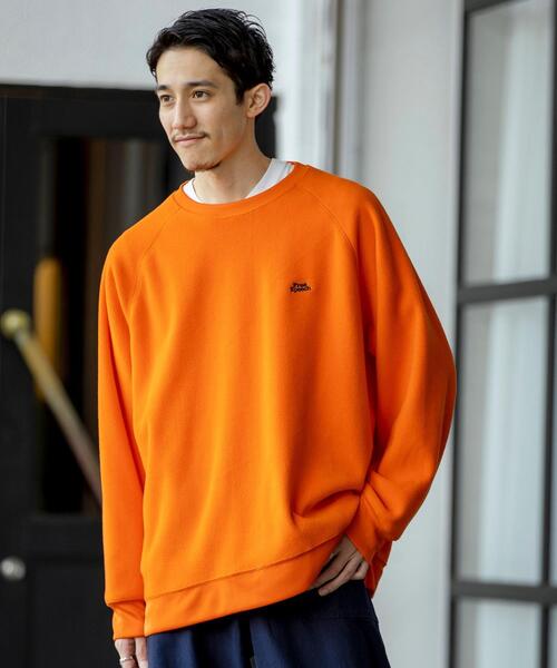 coen（コーエン）の「FreeSpeech(フリースピーチ)別注クルーネックフリース（スウェット・メンズ・ブラック/ベージュ/グレー/オフホワイト/オリーブ/オレンジ・SMALL/MEDIUM/LARGE/X-LARGE）」の22枚目の写真