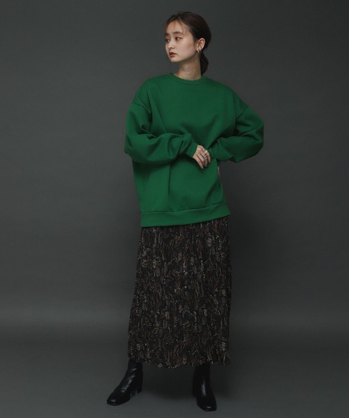 SENSE OF PLACE by URBAN RESEARCH（センスオブプレイスバイアーバンリサーチ）の「『XLサイズWEB/一部店舗限定』ウラキモウカラースウェットシャツ（スウェット・メンズ・ライトブルー/ブラック/パープル/ブルー/グリーン/アイボリー/ライトベージュ/オレンジ・MEDIUM/LARGE/X-LARGE）」の19枚目の写真