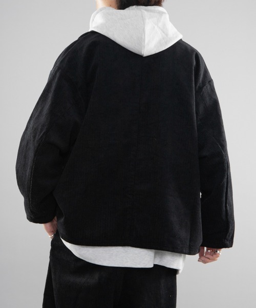 セール】コーデュロイルーズジャケット【セットアップ着用可