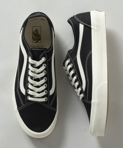 VANS（バンズ）の「【VANS/バンズ】OLD SKOOL ECO オールドスクールテーパード（スニーカー・メンズ・ブラック/サックスブルー/ホワイト・8/10/9）」の3枚目の写真