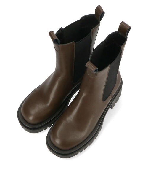 ORiental TRaffic（オリエンタルトラフィック）の「サイドゴアチェルシーブーツ/15401（ブーツ・レディース・ブラック/ブラウン・S/LL/3L/M/L/SS）」の8枚目の写真