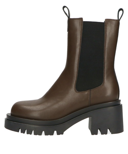 ORiental TRaffic（オリエンタルトラフィック）の「サイドゴアチェルシーブーツ/15401（ブーツ・レディース・ブラック/ブラウン・S/LL/3L/M/L/SS）」の3枚目の写真