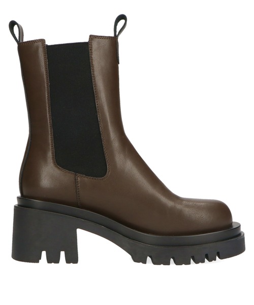 ORiental TRaffic（オリエンタルトラフィック）の「サイドゴアチェルシーブーツ/15401（ブーツ・レディース・ブラック/ブラウン・S/LL/3L/M/L/SS）」の6枚目の写真