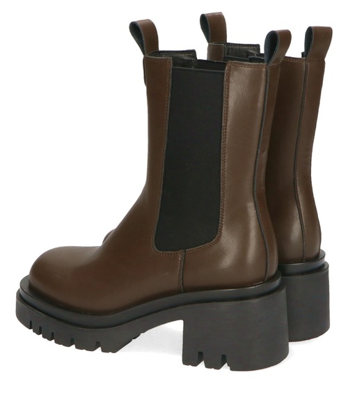 ORiental TRaffic（オリエンタルトラフィック）の「サイドゴアチェルシーブーツ/15401（ブーツ・レディース・ブラック/ブラウン・S/LL/3L/M/L/SS）」の4枚目の写真