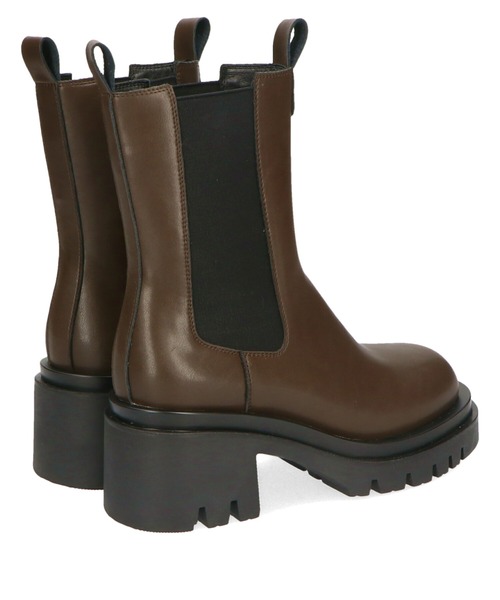 ORiental TRaffic（オリエンタルトラフィック）の「サイドゴアチェルシーブーツ/15401（ブーツ・レディース・ブラック/ブラウン・S/LL/3L/M/L/SS）」の5枚目の写真
