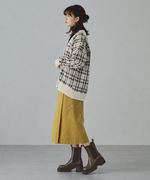 ORiental TRaffic（オリエンタルトラフィック）の「サイドゴアチェルシーブーツ/15401（ブーツ・レディース・ブラック/ブラウン・S/LL/3L/M/L/SS）」の14枚目の写真