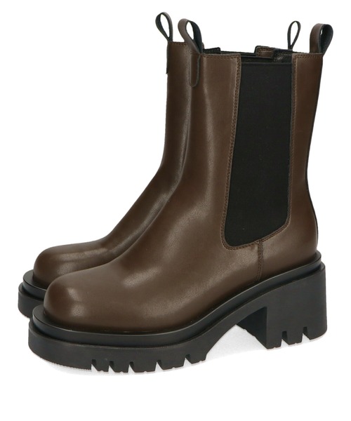 ORiental TRaffic（オリエンタルトラフィック）の「サイドゴアチェルシーブーツ/15401（ブーツ・レディース・ブラック/ブラウン・S/LL/3L/M/L/SS）」の13枚目の写真