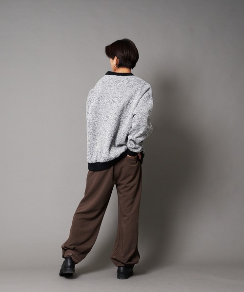 UNIIT(ユニット)の「【UNIIT/ユニット】裾カフス付き ルーズバルーンパンツ ワイドパンツ(その他パンツ・メンズ・チャコールグレー/ブラック/ベージュ・SMALL/MEDIUM/LARGE)」の20枚目の写真
