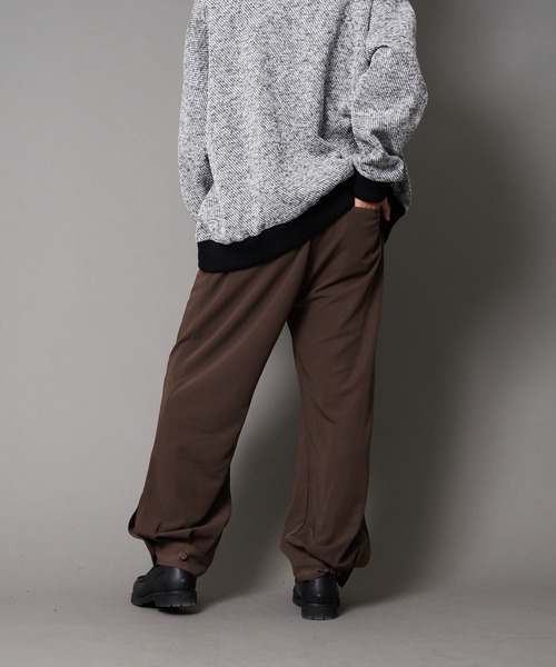 UNIIT(ユニット)の「【UNIIT/ユニット】裾カフス付き ルーズバルーンパンツ ワイドパンツ(その他パンツ・メンズ・チャコールグレー/ブラック/ベージュ・SMALL/MEDIUM/LARGE)」の21枚目の写真