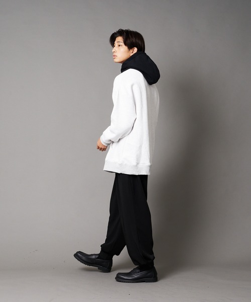UNIIT(ユニット)の「【UNIIT/ユニット】裾カフス付き ルーズバルーンパンツ ワイドパンツ(その他パンツ・メンズ・チャコールグレー/ブラック/ベージュ・SMALL/MEDIUM/LARGE)」の15枚目の写真