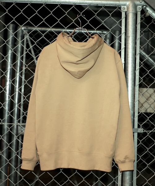 Bonjour Girl（ボンジュールガール）の「【Bonjour Girl/ボンジュールガール】とんだ林蘭 × Bonjour Girl スウェットフーディー（パーカー・レディース・カーキ/ピンク・S/M）」の8枚目の写真