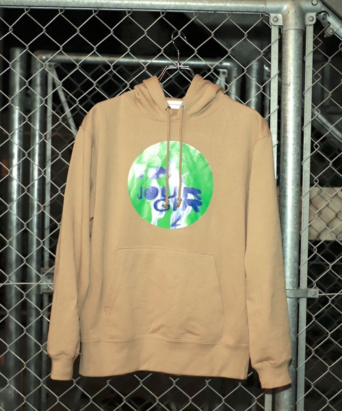 Bonjour Girl（ボンジュールガール）の「【Bonjour Girl/ボンジュールガール】とんだ林蘭 × Bonjour Girl スウェットフーディー（パーカー・レディース・カーキ/ピンク・S/M）」の12枚目の写真