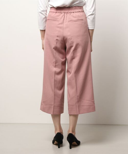 Te chichi（テチチ）の「ウーリッシュワイドクロップドパンツ（その他パンツ・レディース・ベージュ/ネイビー/ピンク・SMALL/MEDIUM）」の5枚目の写真