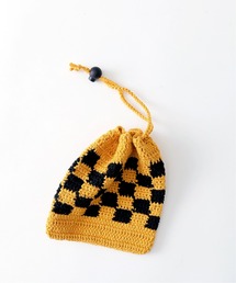 CALIFORNIA クロシェニットポーチ