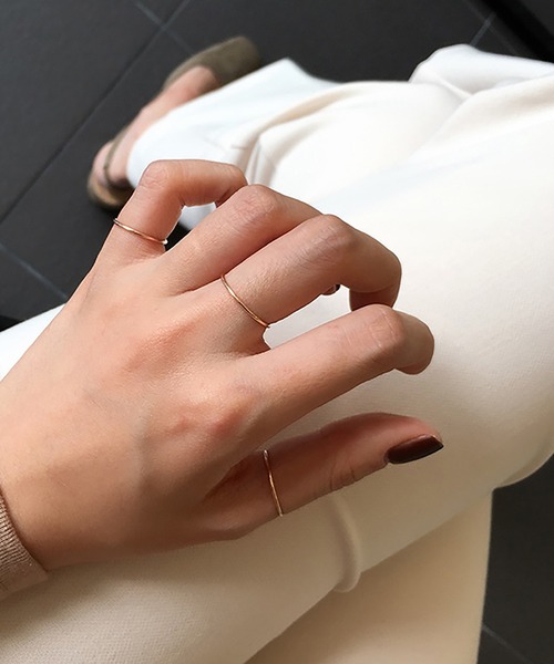 ABBEY MARKET（アビーマーケット）の「Silver925  シンプルリング Simple Ring（リング・レディース・シルバー/ゴールド/ピンクゴールド/ゴールド系その他2/シルバー系その他2/シルバー系その他3/シルバー系その他4/ゴールド系その他・11号/9号/13号/5号/17号/7号/15号）」の13枚目の写真