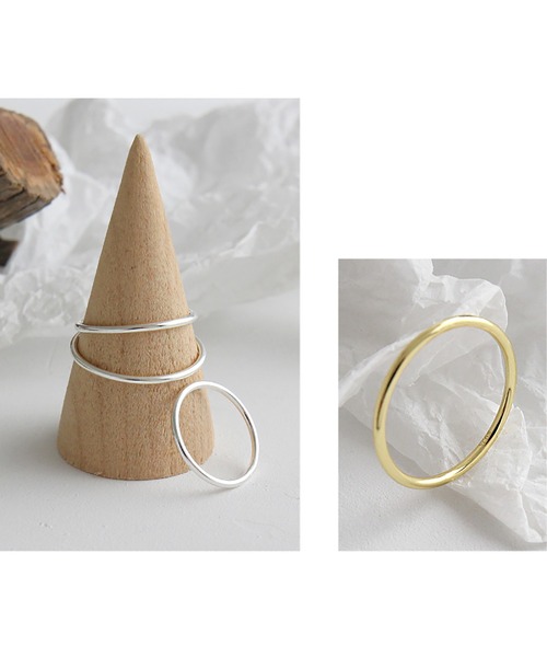ABBEY MARKET（アビーマーケット）の「Silver925  シンプルリング Simple Ring（リング・レディース・シルバー/ゴールド/ピンクゴールド/ゴールド系その他2/シルバー系その他2/シルバー系その他3/シルバー系その他4/ゴールド系その他・11号/9号/13号/5号/17号/7号/15号）」の15枚目の写真