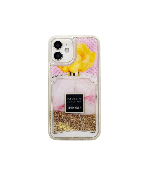 IPHORIA - 【完売品】アイフォリア　iPhone12/12pro用　リキッドケース＋布袋 iphoria スマホケース 「IPHORIA」グリッターリキッドアイフォン