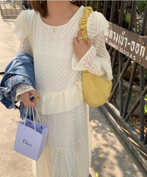 yuue' ( wear )(ユーイ)の「シンプルレザーショルダーバッグ(ショルダーバッグ・レディース・ブラック/オフホワイト/ライトイエロー・FREE)」の11枚目の写真
