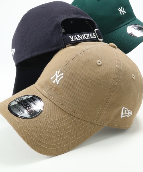 NEW ERA（ニューエラ）の「ニューエラ キャップ 帽子 MLB（キャップ・メンズ・ホワイト/ブラック/グレー/グリーン/ネイビー/ベージュ・FREE）」の4枚目の写真
