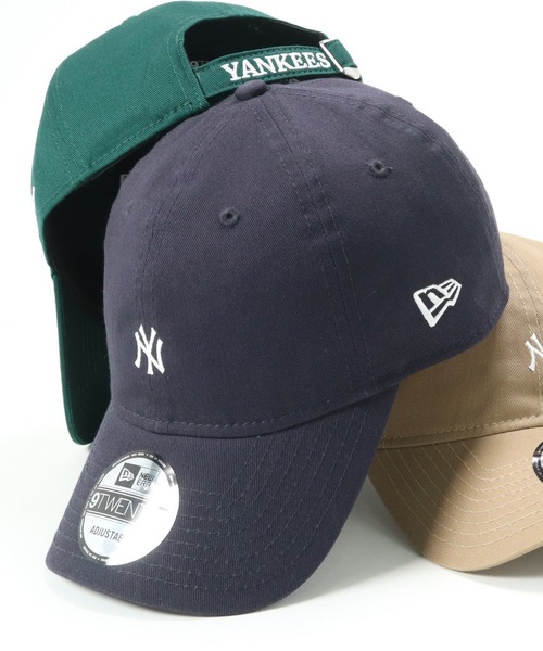 NEW ERA（ニューエラ）の「ニューエラ キャップ 帽子 MLB（キャップ・メンズ・ホワイト/ブラック/グレー/グリーン/ネイビー/ベージュ・FREE）」の6枚目の写真