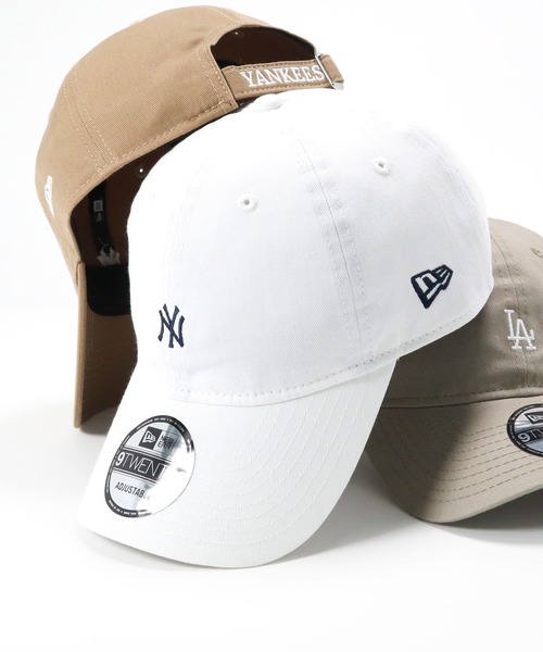 NEW ERA（ニューエラ）の「ニューエラ キャップ 帽子 MLB（キャップ・メンズ・ホワイト/ブラック/グレー/グリーン/ネイビー/ベージュ・FREE）」の2枚目の写真