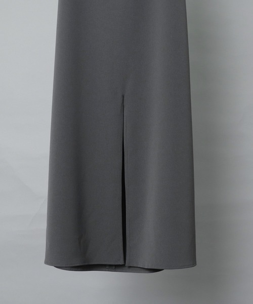 FEMMENT(ファモン)の「【 FEMMENT / ファモン 】 Dry polyester camisole dress / キャミソールドレス(ワンピース・レディース・ダークグレー/ライトカーキ・1)」の8枚目の写真