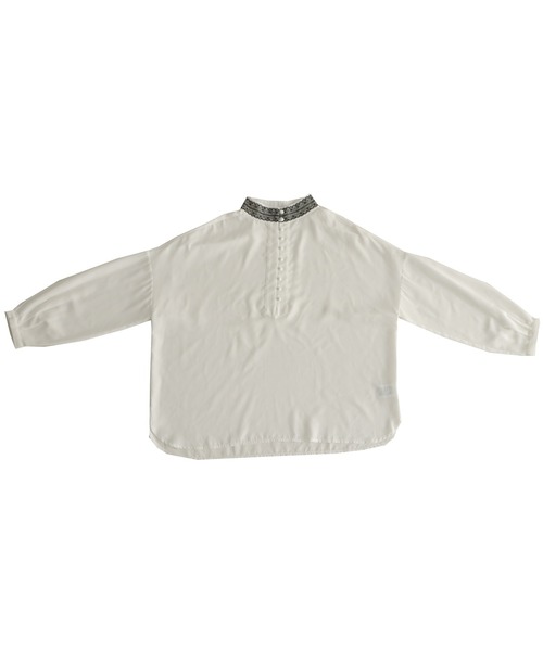 antiqua(アンティカ)の「レース襟シャツ(シャツ/ブラウス・レディース・ブラック/オフホワイト・FREE)」の20枚目の写真