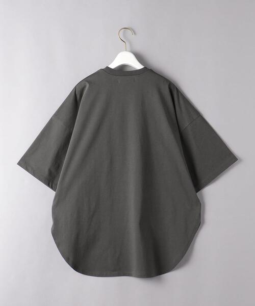 SACRA（サクラ）の「＜SACRA（サクラ）＞プリント Tシャツ（Tシャツ/カットソー・レディース・ダークグレー/オフホワイト・38）」の6枚目の写真