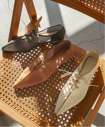 RANDA | シアーレースアップシューズ(ドレスシューズ)