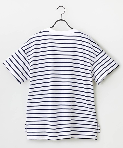anown(アノン)の「Vネック半袖アソートTシャツ(Tシャツ/カットソー・レディース・ブラック/アイボリー/スモークピンク/ベージュ系/ネイビー系・FREE)」の15枚目の写真